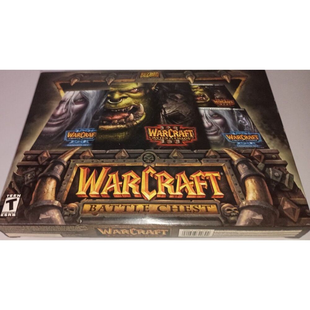 World of Warcraft - Game Manual & DVDs - Reign of Chaos (3 DVDs) World of Warcra
